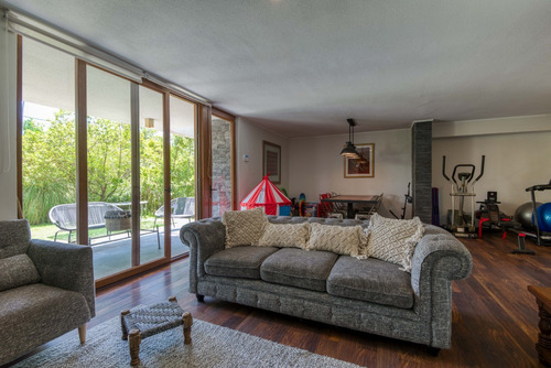 Gran Departamento Con Jardin /vista Privilegiada/ Las Condes