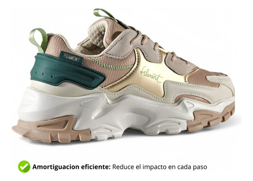 Zapatillas Mujer Plataforma Urbanas Moda Filament Grous