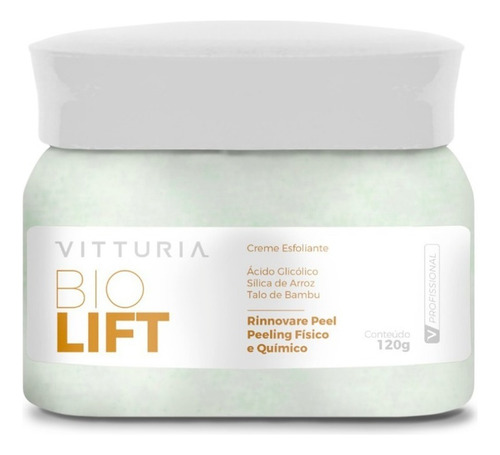 Peeling Físico E Químico Biolift Vitturia - Rinnovare Peel Tipo De Pele Todas