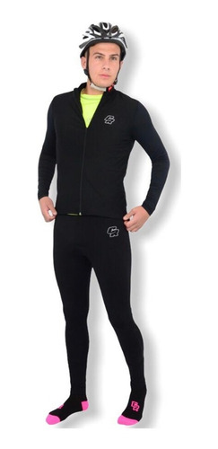 Imagen 3 de 7 de Calza De Ciclismo Bike Larga Con Vadana Cr Motoscba