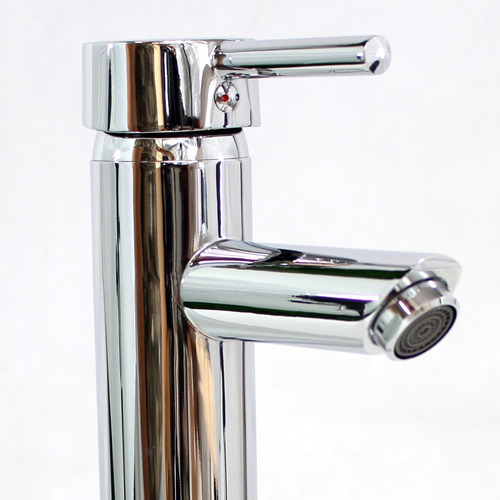 Grifo Mezclador Para Lavabo 24cm Funcion Agua Fria/caliente Acabado FA-7751A Color FA-7751A