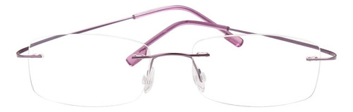 Poxas Memory Titanium Gafas De Lectura Ligeras Sin Marco, Ma
