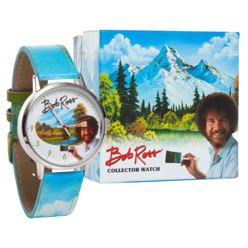 Reloj  Bob Ross - Reloj De Coleccionista Analógico - Licenci