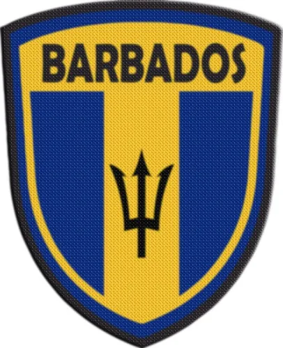 Parche Termoadhesivo Escudo Barbados
