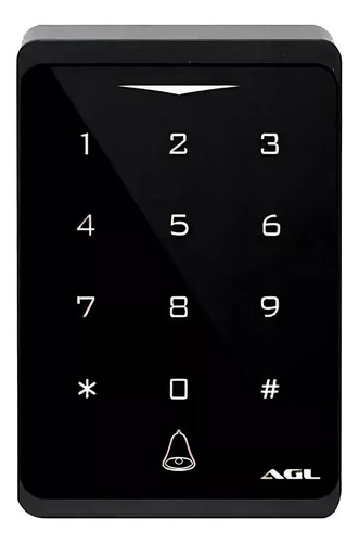 Teclado Para Controle De Acesso Ca1000 Bluetooth Touch Agl N
