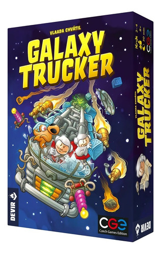 Galaxy Trucker: Aventuras En El  Espacio - Devir - Xuruguay