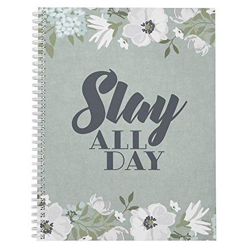 Cuaderno Espiral Slay 8.5  X 11  Motivacional, 120 Pág...