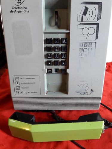Antiguo Teléfono De Telefónica, Perfecto Estado, Funciona.