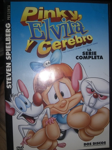 Dvd Pinky Y Cerebro Con Elvira, La Serie Completa