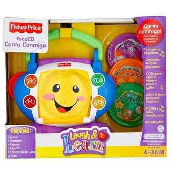 Fisher Price Toca Cd El Mas Divertido Para Tu Bebe