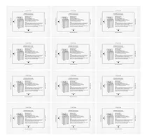 Comprar 12 Piezas De Hojas Lubricantes Para Trituradora De Papel, Tr