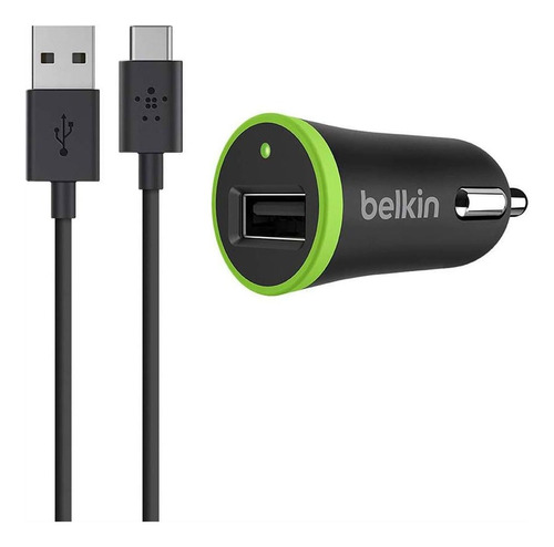 Cargador Belkin Para Auto Con Cable Usb-c 