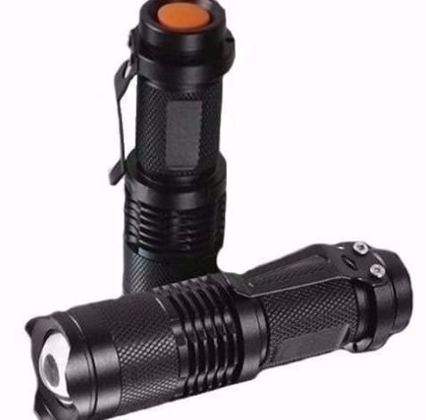 Lanterna Tática Recarregável Cree Led 250000w / 75000 Lumens