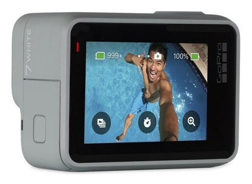 Go Pro Hero7 White ,kit 51 Peças, Cartão 128g À Prova D´agua