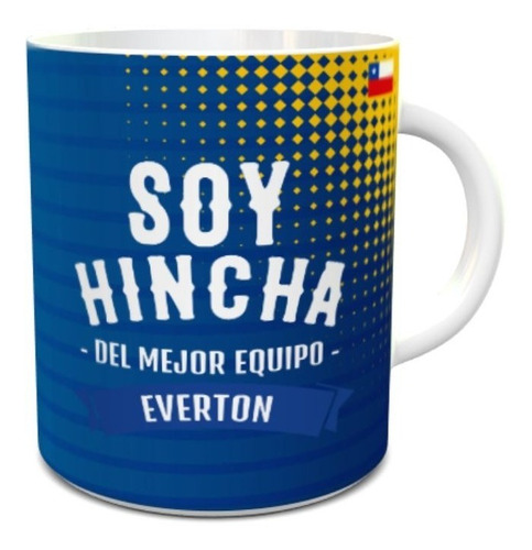 Tazón Fútbol Soy Hincha De Everton 1