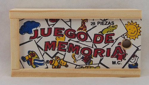 Juego Didáctico De Madera - Juego De Memoria - Memotest