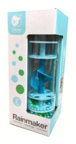 Palo De Lluvia Sonajero Juguete Madera Bebe Classic World Ed