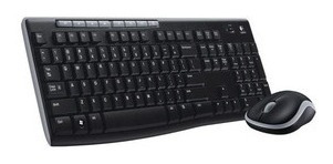 Kit Teclado E Mouse Logitech Wireless Mk270