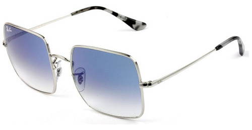 Óculos De Sol Ray Ban Square Azul Rb1971 91493f 54mm - Nota