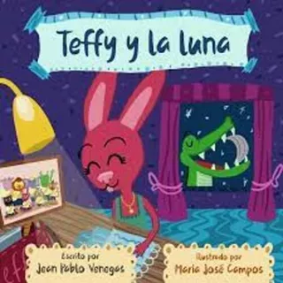 Libro Para Niños Teffy Y La Luna Cuento Ilustrado
