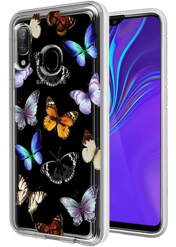 Funda Para Samsung Galaxy A20/a30 -  Con Mariposas
