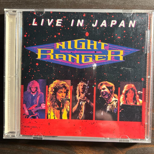 Night Ranger Live In Japan Cd Usa (ozzy, Cooper, Kiss)