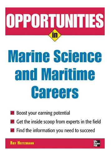 Libro: Oportunidades En Ciencias Marinas Y Carreras Marítima