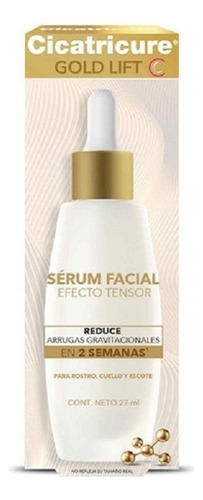 Sérum Serúm Facial Efecto Tensor Cicatricure Gold Lift para todo tipo de piel de 27mL 40+ años