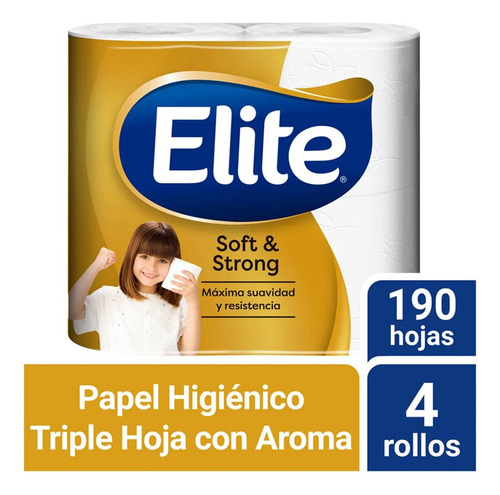 Papel Higienico Elite Triplex 4 Rollos