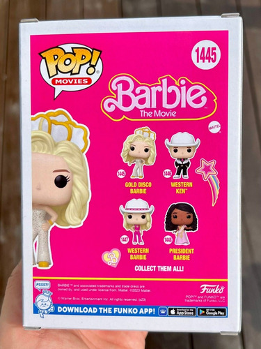 Funko Pop Barbie - Gold Disco Barbie 1445