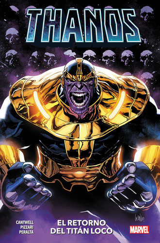 Thanos 05 V1 El Retorno Del Titan Loco, De Christopher Cantwell#luca Pizzari., Vol. 1. Editorial Panini Comics, Tapa Blanda, Edición 1 En Español, 2024