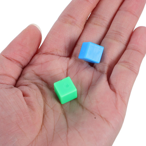 Juguetes De Plástico Con Forma De Cubo Geométrico De 200 Pie