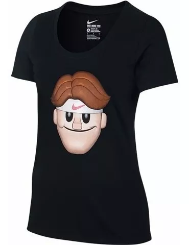 Remera Mujer Roger Federer Emoji Original Algodon Tenis