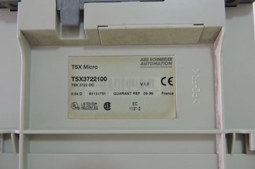 Tsx372210 Modicom Micro Rack (Usado)