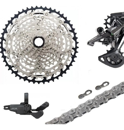 Kit Grupo Shimano Slx M7100 12v Câmbio Xt M8100 Original