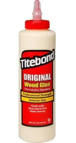 Pegamento Titebond Original Wood Glue P/ Madera 16 Oz