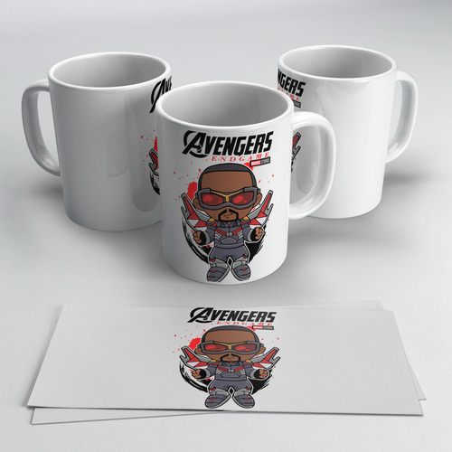 Falcon Avenger Vengador Super Héroes Taza Personalizada 10