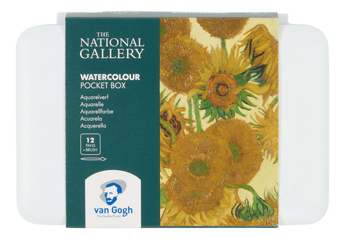 Acuarela Profesional Van Gogh Pocket Box 12p Ed.especial Color 12 pastillas