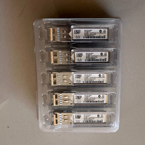 5 Modulos Sfp Cisco Glc-sx-mmd