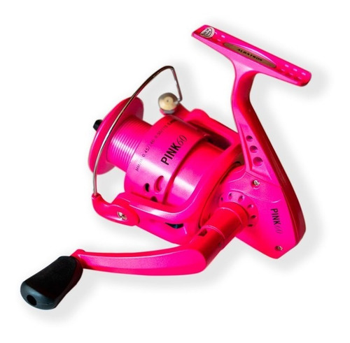 Reel Albatros Pink 40 Rosa 3 Rulemanes Mujer Variada De Río