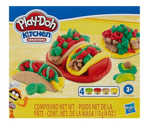 Play Doh Tacos Divertidos Kitchen Creations Masa