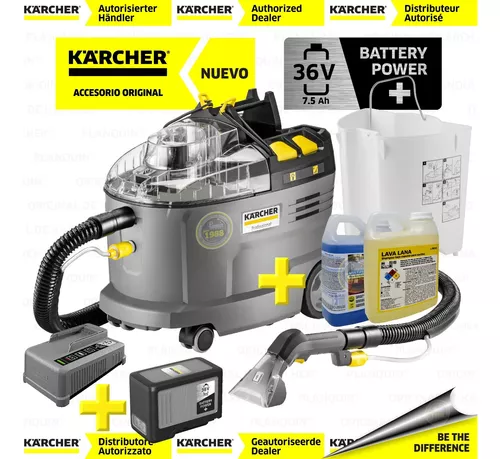 Puzzi 9/1 Batería Karcher® Lavadora D Vestiduras Y Colchones