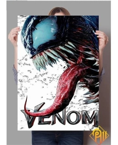 Afiche Poster Venom Universo Marvel 100 X 60 Cm Animemotion