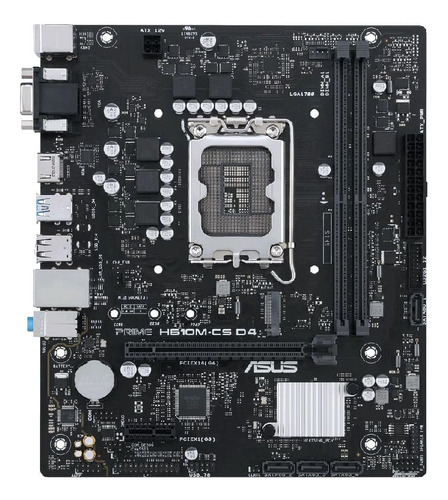 Placa Mãe Asus Prime H610m-cs D4
