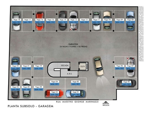 Imagem 3 de 5 de Apartamento 2 Quartos Com Suíte 2 Vagas Na Região Do Castelo/manacás! - 16008
