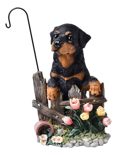 Estatua De Perro Estatuilla Al Aire Libre Adorno De Estilo D