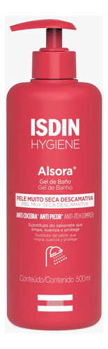 Gel Baño Isdin Alsora Corporal Piel Con Psoriasis 500 Ml