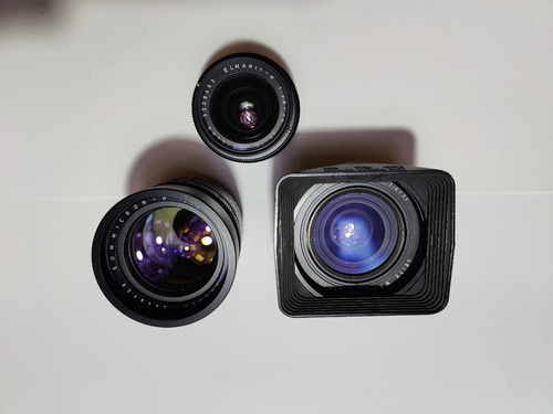 Lentes Leica R Y Hasselblad