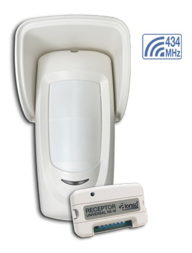 Detector Inalámbrico Infrarrojo Exterior Garnet Ir-1000w