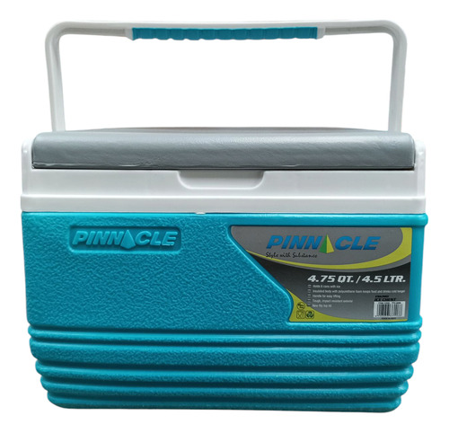 Conservadora Térmica Set X4 De Camping Playa 57/34/11/4.5l Azul Océano